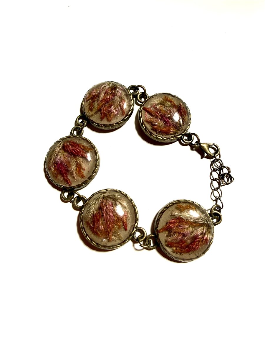 Garden Phoenix Medallion Bracelet &mdash; Floral Alchemy